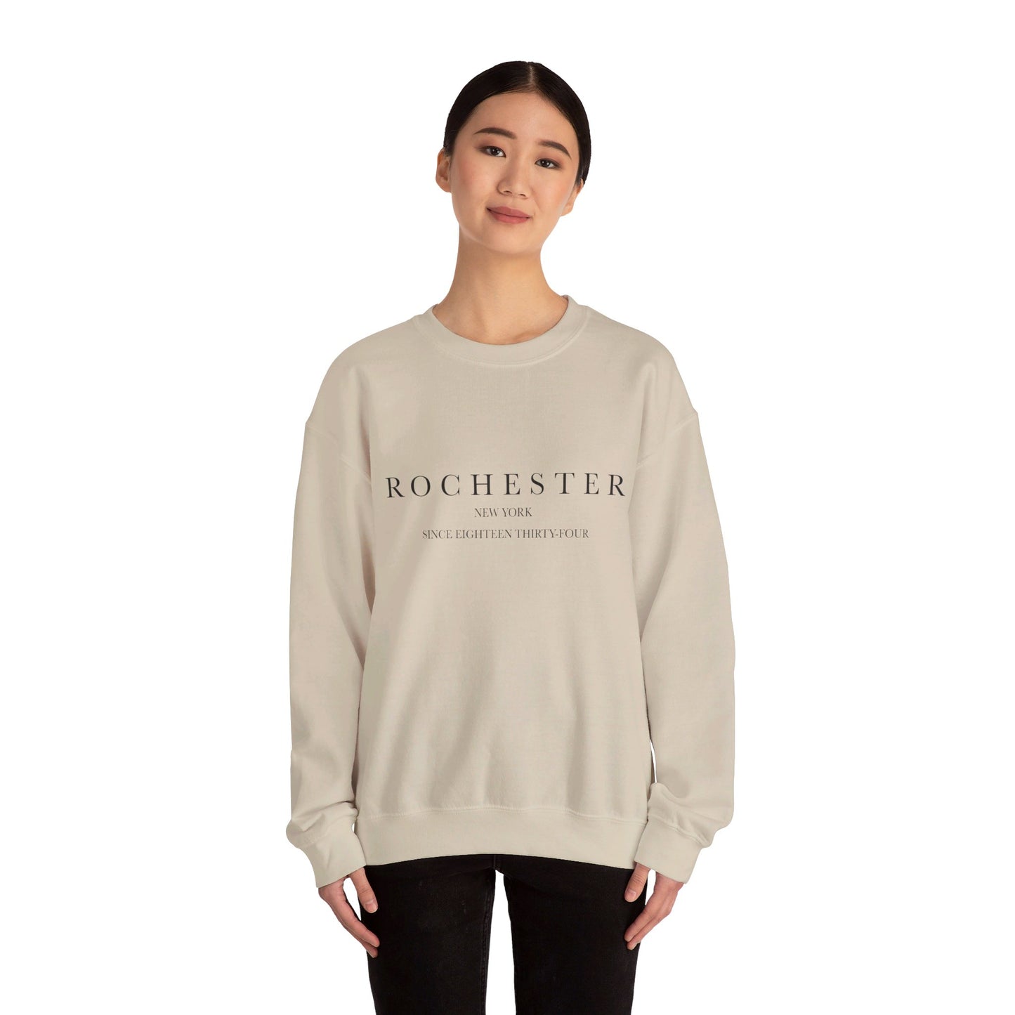 Rochester Crewneck Sweatshirt, Rochester New York, Hometown Sweatshirt