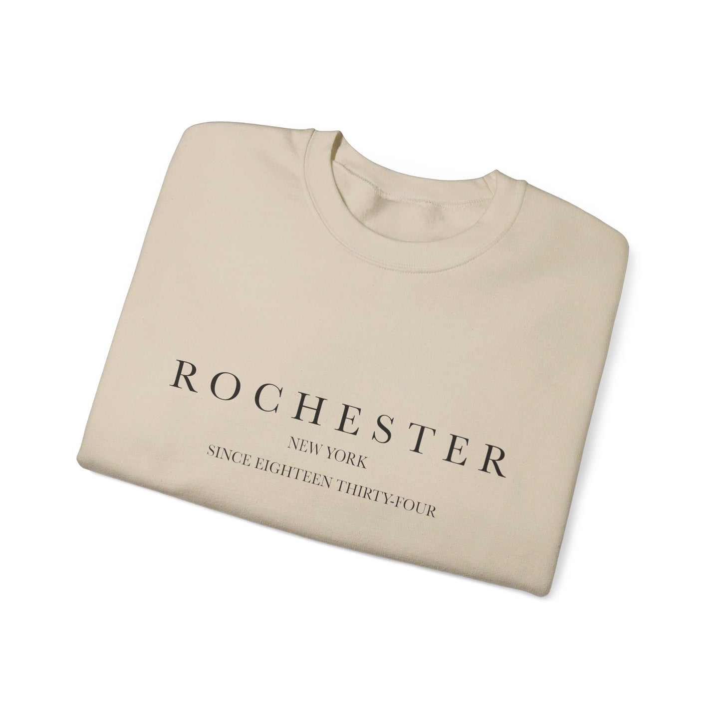 Rochester Crewneck Sweatshirt, Rochester New York, Hometown Sweatshirt