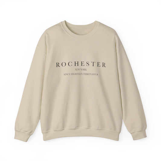 Rochester Crewneck Sweatshirt, Rochester New York, Hometown Sweatshirt