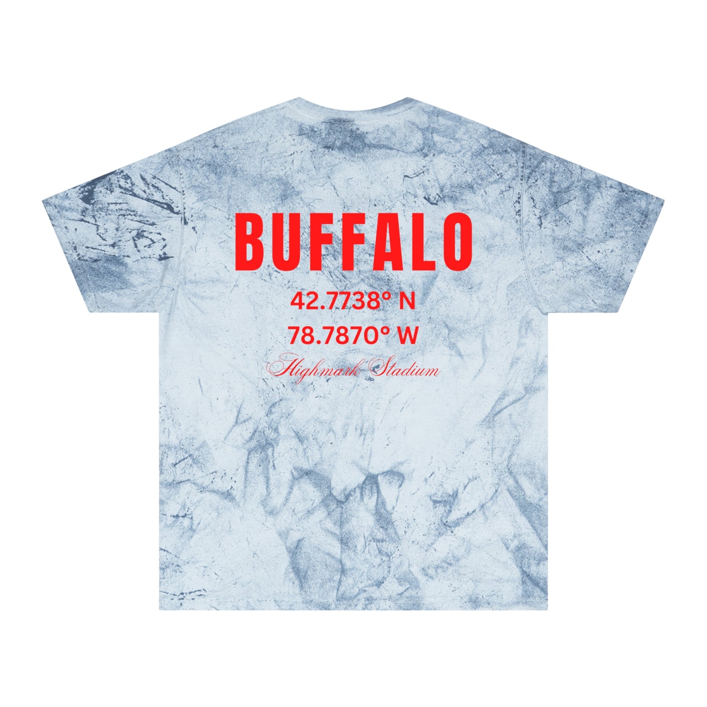 Buffalo Football Stadium Coordinates Tee